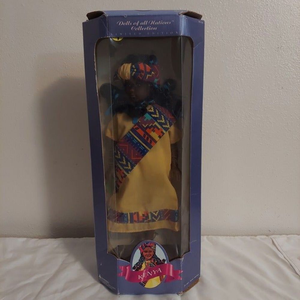 Dolls of all Nations Collection Limited Edition Kenya Doll 1995 863 Target NIB